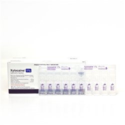 Xylocaine Plain 1% 50 x 2ml SM