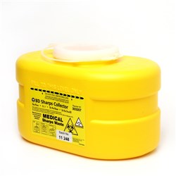 Bio-Hazard Collector B.D. Sharps 3.1 litre One Piece