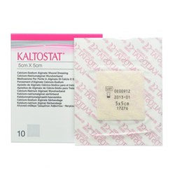 Kaltostat Calcium Alginate Dressings 5cm x 5cm