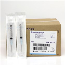 Syringes B.D. 3ml 23G x 32mm