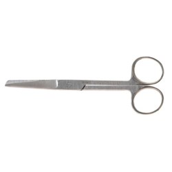 Scissors Surgical Blunt/Sharp 12.5cm N/Sterile