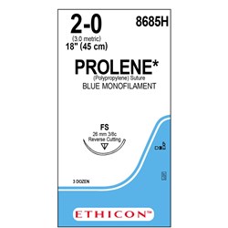 Sutures Prolene Ethicon 2/0 26mm 36 8685H