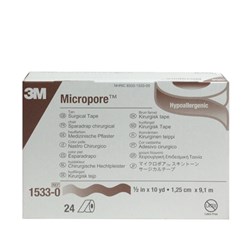 Micropore Tape 12mm x 9.1m Skin Tone