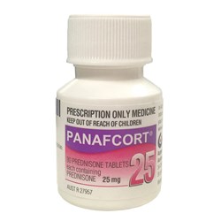 Panafcort Tab 25mg P30 SM