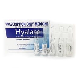 Hyalase Amp 1500 IU Box of 5 SM