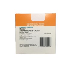 Minims Atropine 1.0% Eye Drops SM BOX20
