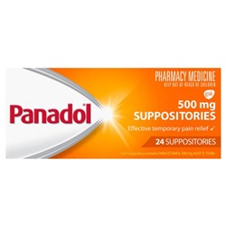 Panadol Suppositories 500mg SM BOX10