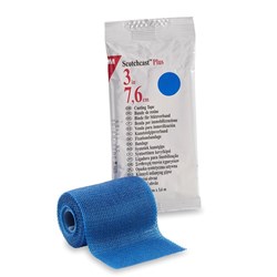 Scotchcast Casting Tape 75mm x 3.6m Blue