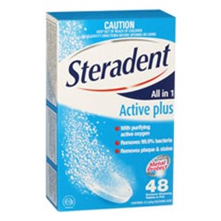 Steradent Active Plus Tablets 48