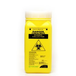 Bio-Hazard Collector Terumo Sharps Cont Screw Lid 1.4L Insul