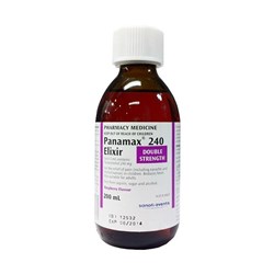 Panamax 240mg Double Strength Elixir Child 5-12 Yrs 200ml SM