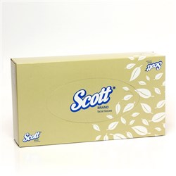 Scott 2 Ply Facial Tissue 100 4725