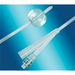 Bardex Silicone Catheter 18Fg 5-10cc