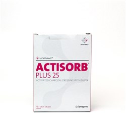 Actisorb Plus Charcoal Dressings 6.5 x 9.5cm B10