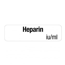 X-Ray Label (Heparin)