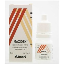 Maxidex Eyedrop 5ml SM