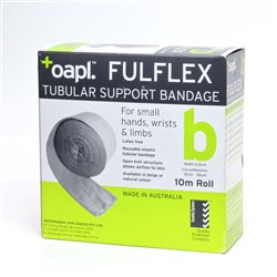 Fulflex Tubular Support Bandage Latex Free Size B 10m Flesh