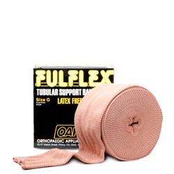 Fulflex Tubular Support Bandage Latex Free Size G 10m Flesh