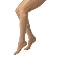 Jobst Relief Knee High Open Toe 30-40mmHg Medium Beige