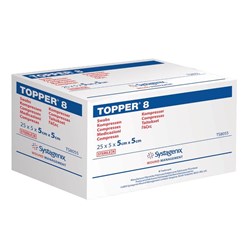 Topper 8 Non Woven Gauze 5 x 5cm Sterile (Nugauze) (5)