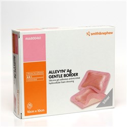 Allevyn Ag Gentle Border Dressing 10 x 10cm B10