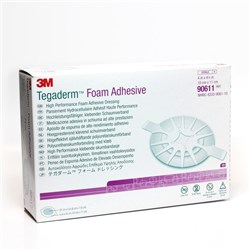 Tegaderm Foam Adhesive Dressing 10 x 11cm Oval B10