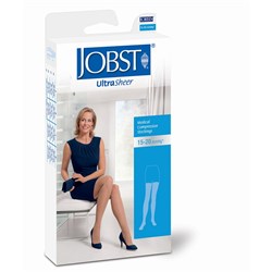 Jobst Ultrasheer Thigh High 15-20mmHg Large Beige