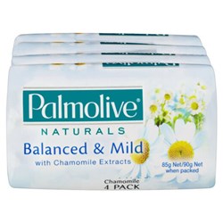 Palmolive Bath Soap White 4 Pack