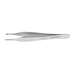 Forceps Dressing Adson Plain 12cm (Clinic)