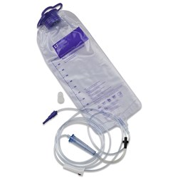 Kangaroo Joey 1000ml EZ Cap Set Sterile with Inline Med Port 666106