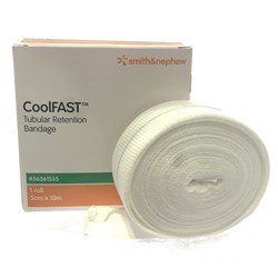 CoolFAST Tubular Retention Bandage Green 5cm