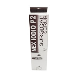 Nex Iodio P2-Brush/Sponge Impregnated 7.5% Povidone Iodine