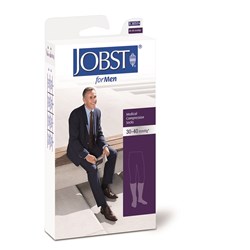 Jobst forMen Socks 30-40mmHg Large Black