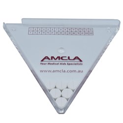 Triangular Pill Counter Tray