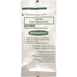 Water for Irrigation 75 x 30ml Sachet Sterile