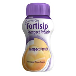 Fortisip Compact Protein Hot Tropical Ginger 125ml Ctn 24