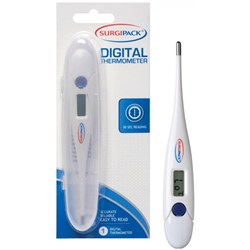 Surgipack Digital Thermometer 30Pk