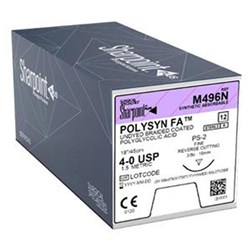 Suture Sharpoint Dental Polysyn 4/0 DSM19 Undyed 45cm B12