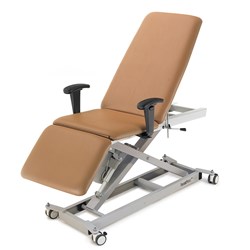 Lynx Podiatry Chair with Electric Seat Tilt 710mm wide