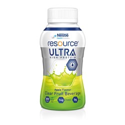 Resource Ultra Clear Fruit Beverage Apple  200ml Bottle