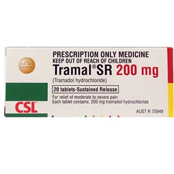 Tramal Tablets SR 200mg SM BOX20