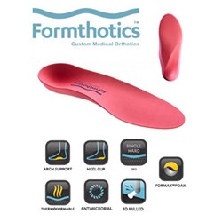 Formthotics Full Length High Density Red Extra Large Pair