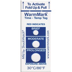 Temperature Indicator Warm Short Run 30C/86F CTN500