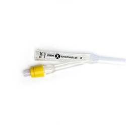 Foley Cath Std Silicone 2 Way 20Fr 45cm Yellow 30ml Balloon