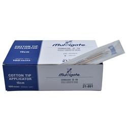 Cotton Tipped Applicators Sterile 15cm (2's) BOX100