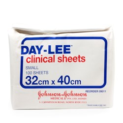 Daylee Clinical Sheets Small 32 x 40cm 09011 PKT100