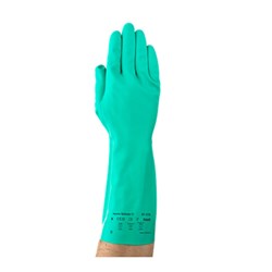 Solvex Flockline Chemical Handling Gloves 33cm Size 6-6.5 Pr