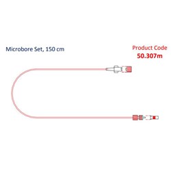 I.V Admin Tuta Ext Set 150cm 1.2ml Priming Vol 50.307M