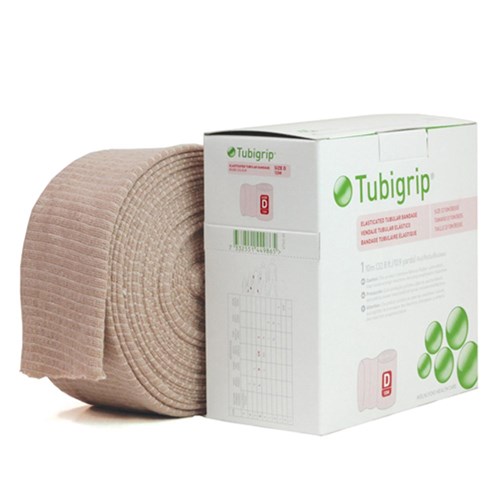 Tubigrip Tubular Elastic Support Bandage Size D Flesh