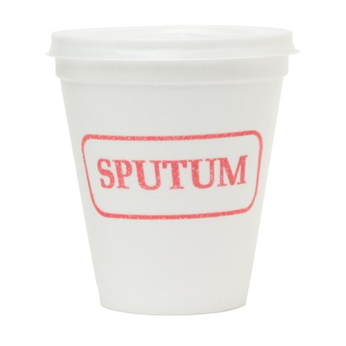 Cups Disposable Foam (Sputum) 237ml No Lid Plain 8SL-PAPR